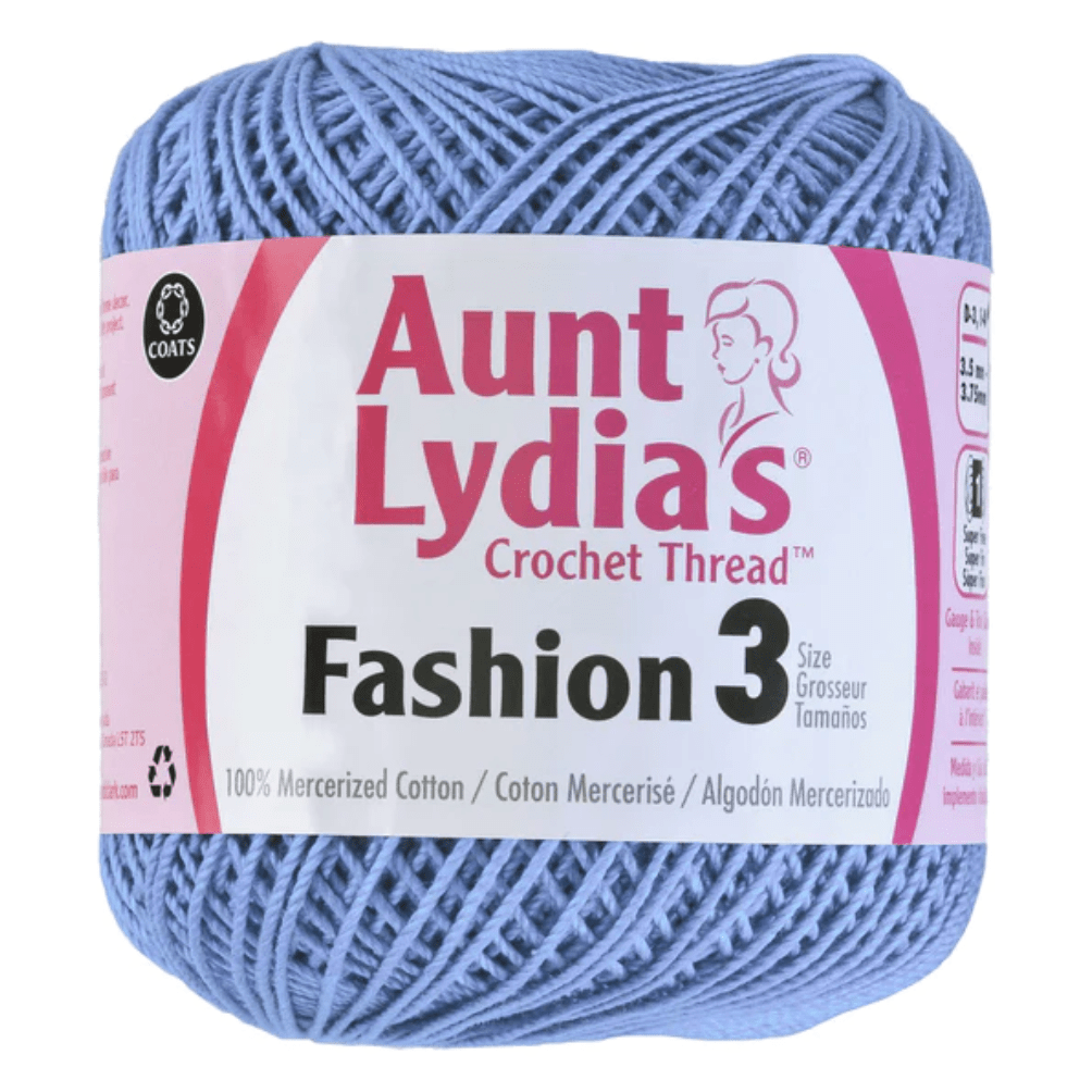 Aunt Lydia Fashion Bridal White Crochet - 3 Pack of 150y/137m