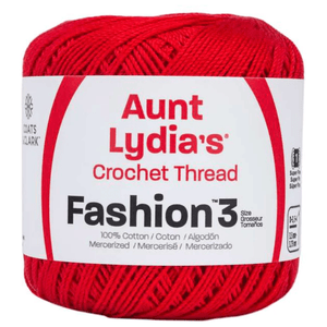 Aunt Lydia's Fashion Crochet Thread Size 3 Sold As A 3 Pack