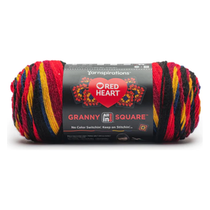 Red Heart All In One Granny Square Yarn