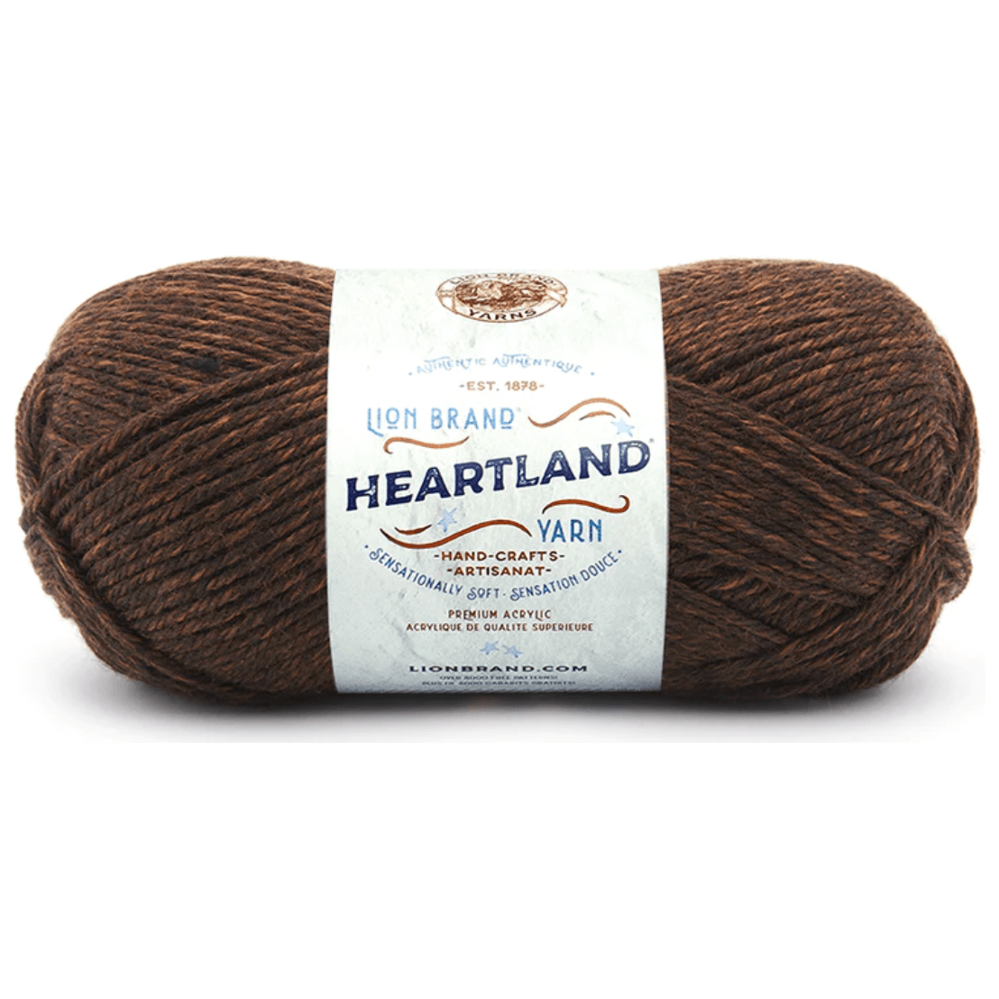 Lion Brand Heartland Yarn Sold As A 3 Pack