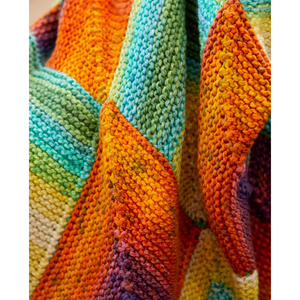 Colourful Checkerboard Throw Free Pattern