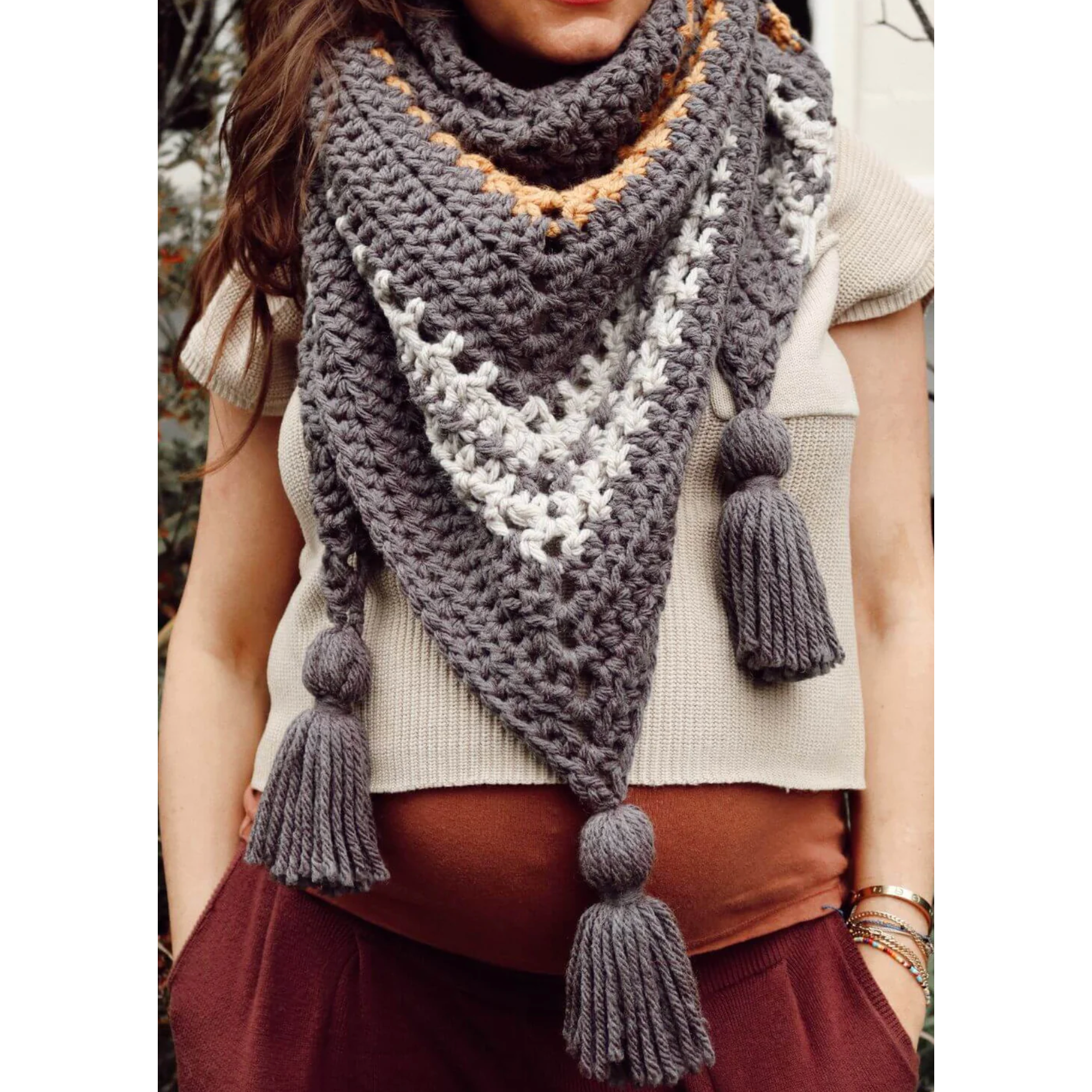 On Track Triangle Wrap Free Pattern