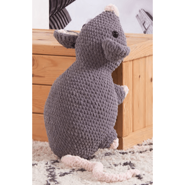 Bernat Crochet Pizza Rat Free Pattern