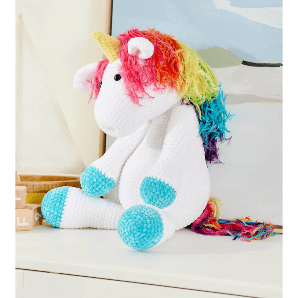 Rainbow Unicorn Free Pattern