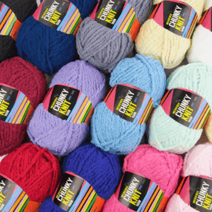 Microfibre Chunky Knit Yarn 3ply 100g