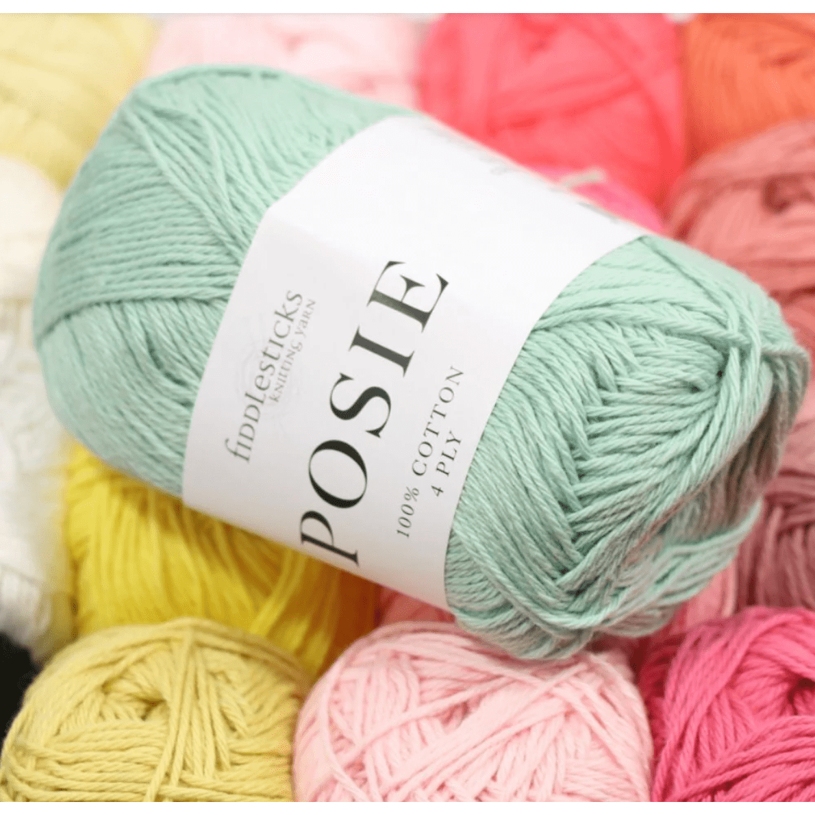 Fiddlesticks Posie 4 Ply Cotton