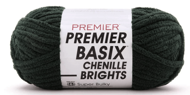 Premier Basix Chenille Brights Yarn Sold As A 3 Pack