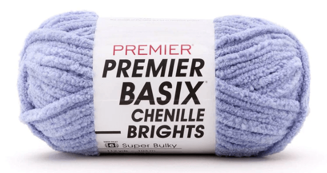 Premier Basix Chenille Brights Yarn Sold As A 3 Pack