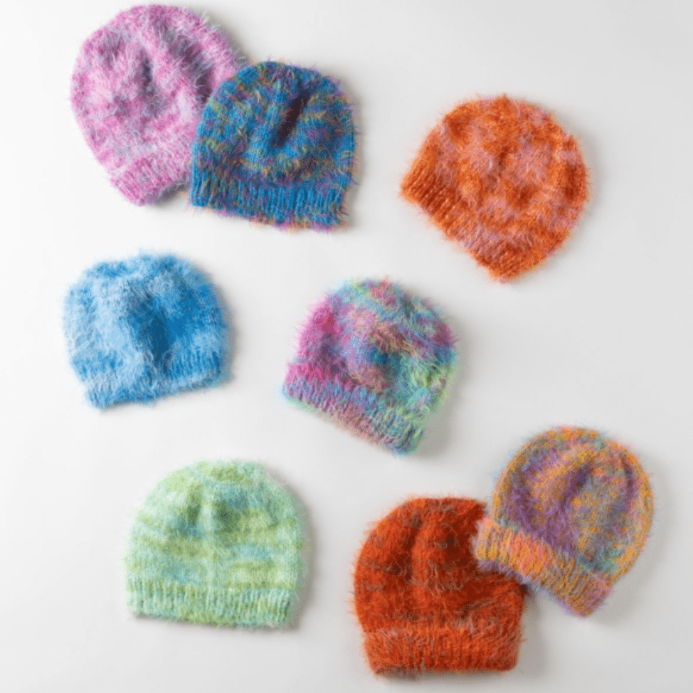 Panda Funshine Family Beanie Free Pattern