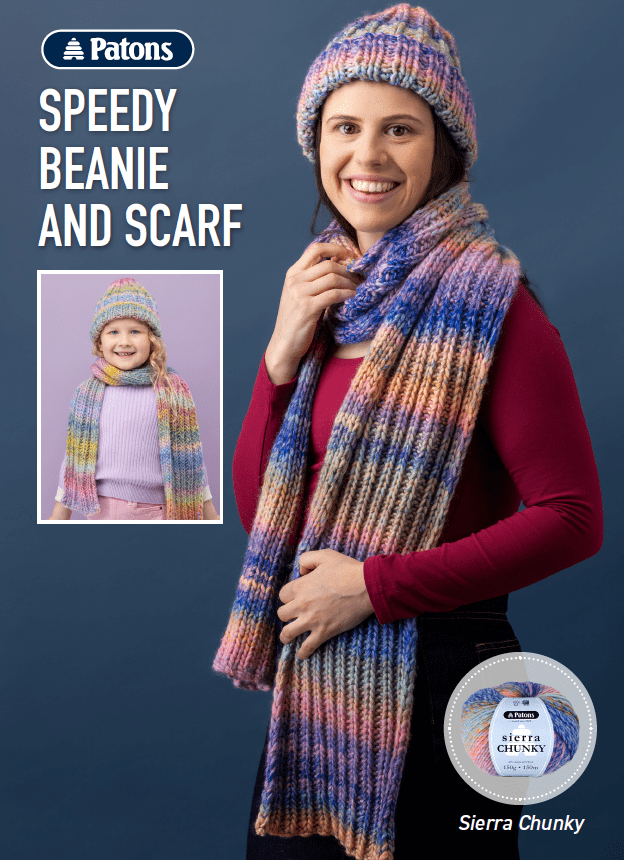 Speedy Beanie And Scarf Free Pattern