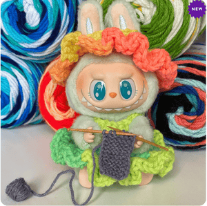 Red Heart Crochet Lafroufrou Hat and Dress  Free Pattern