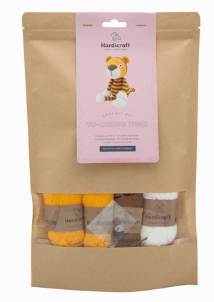 Diy Crochet Kit - Yu-Cheng Tiger Hardicraft Amigurumi Kit