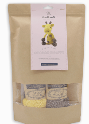 Diy Crochet Kit - George Giraffe Hardicraft Amigurumi Kit