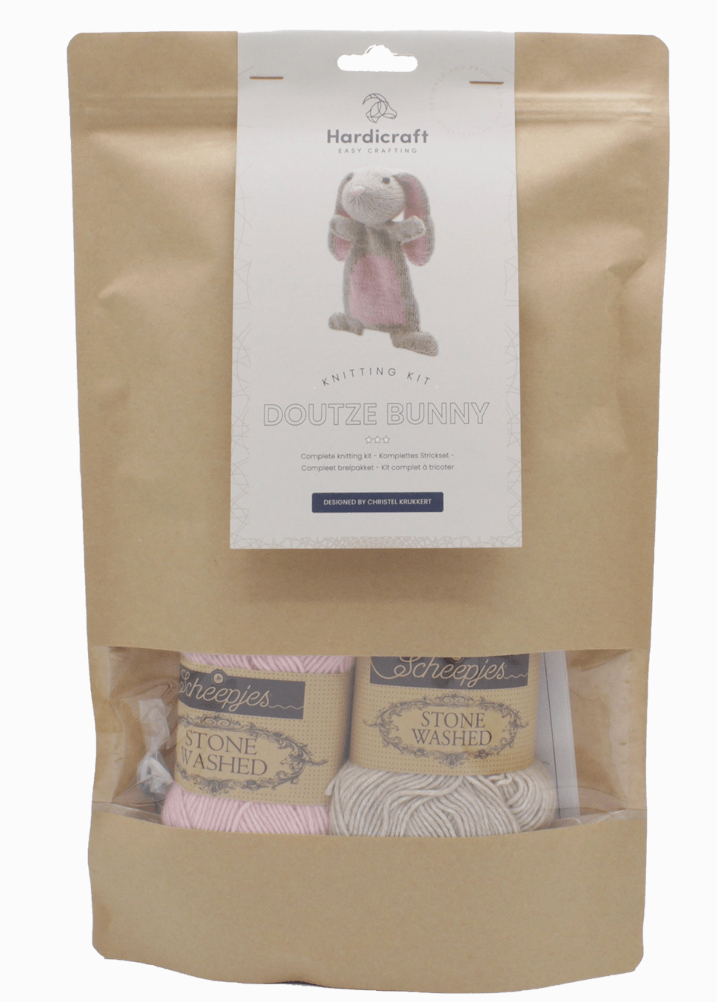 Diy Knitting Kit - Doutze Rabbit Hardicraft Amigurumi Kit