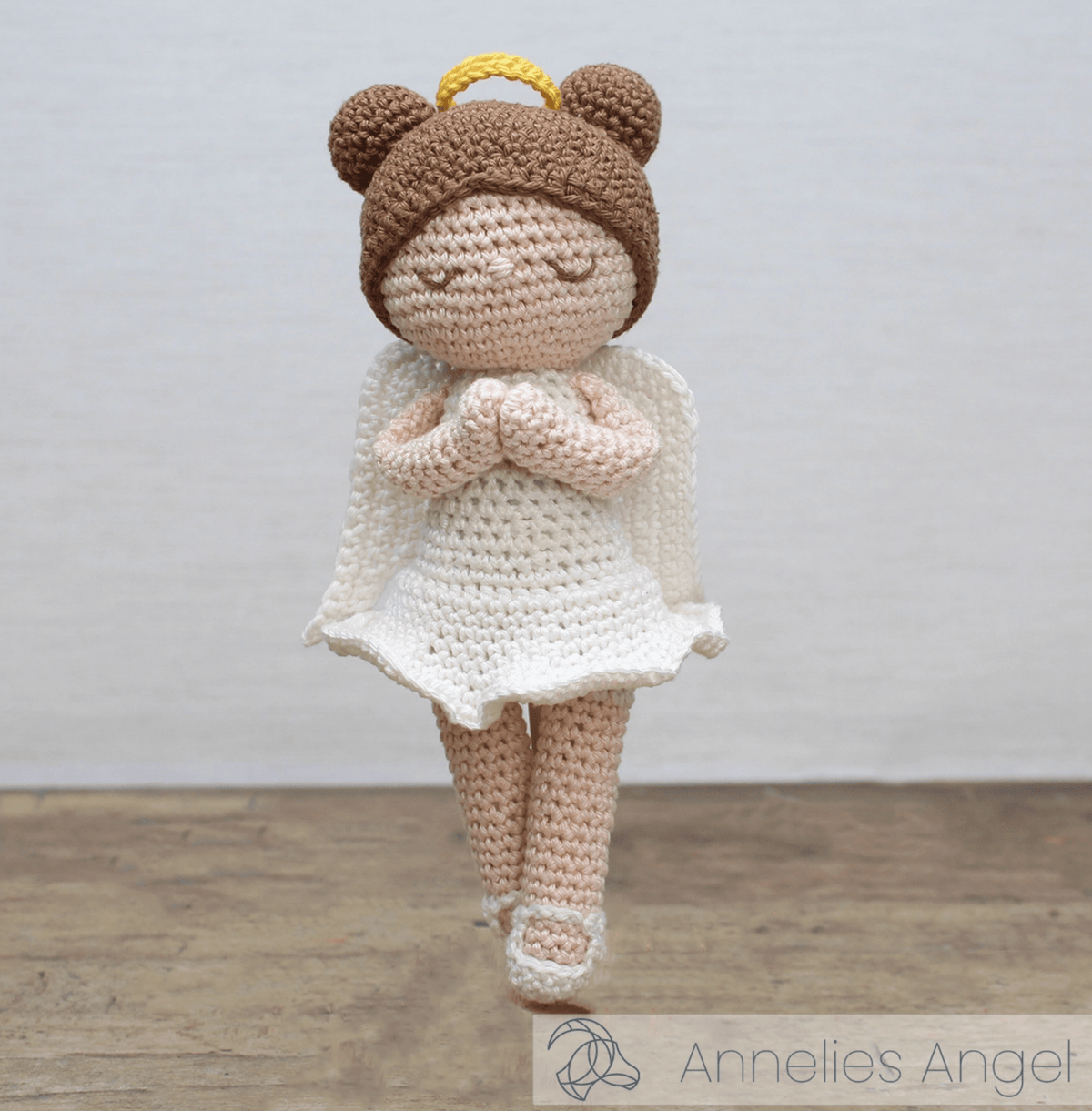 Diy Crochet Kit - Annelies Angel Hardicraft Amigurumi Kit