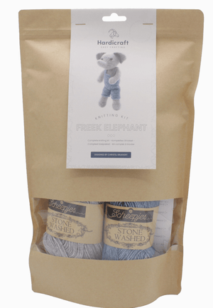 Diy Knitting Kit - Freek Elephant Hardicraft Amigurumi Kit
