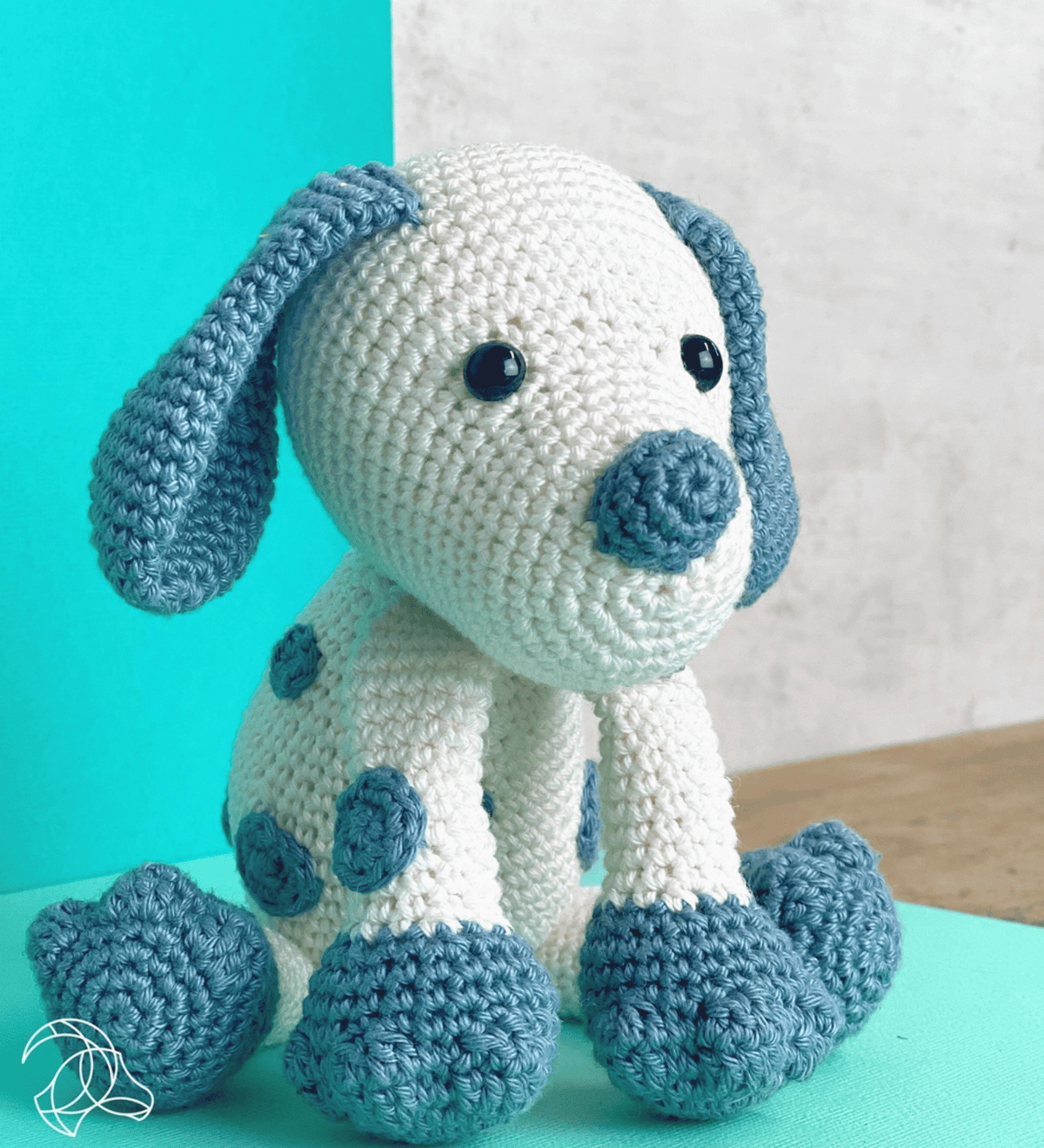 Diy Crochet Kit - Brix Puppy Hardicraft Amigurumi Kit