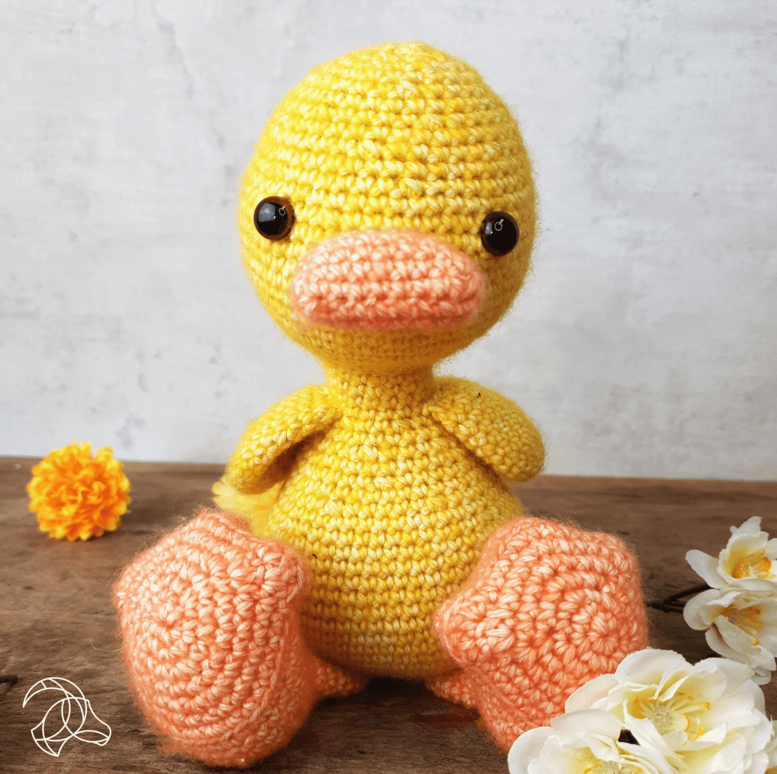 Diy Crochet Kit - Abby Duck Hardicraft Amigurumi Kit