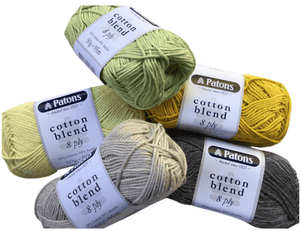 Patons Cotton Blend 8 Ply