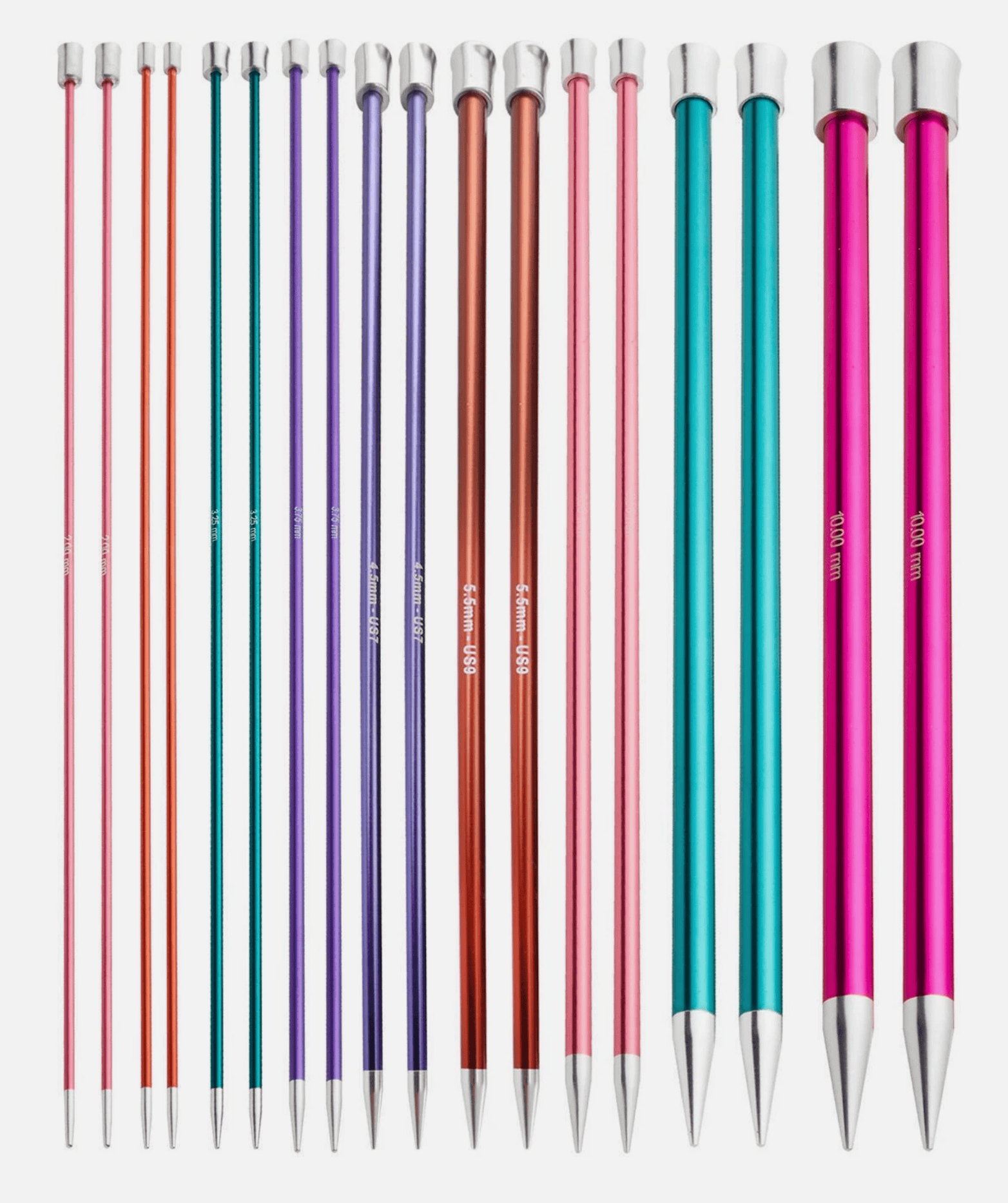 KnitPro Zing Single Pointed Knitting Needles 30cm