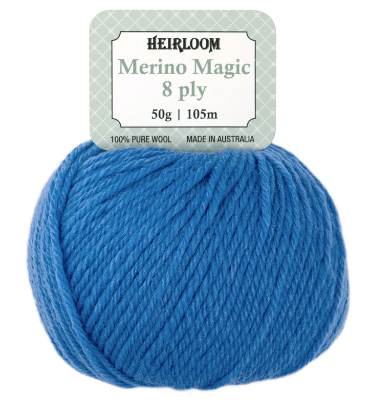 Heirloom Merino Magic 8 Ply Pure Wool