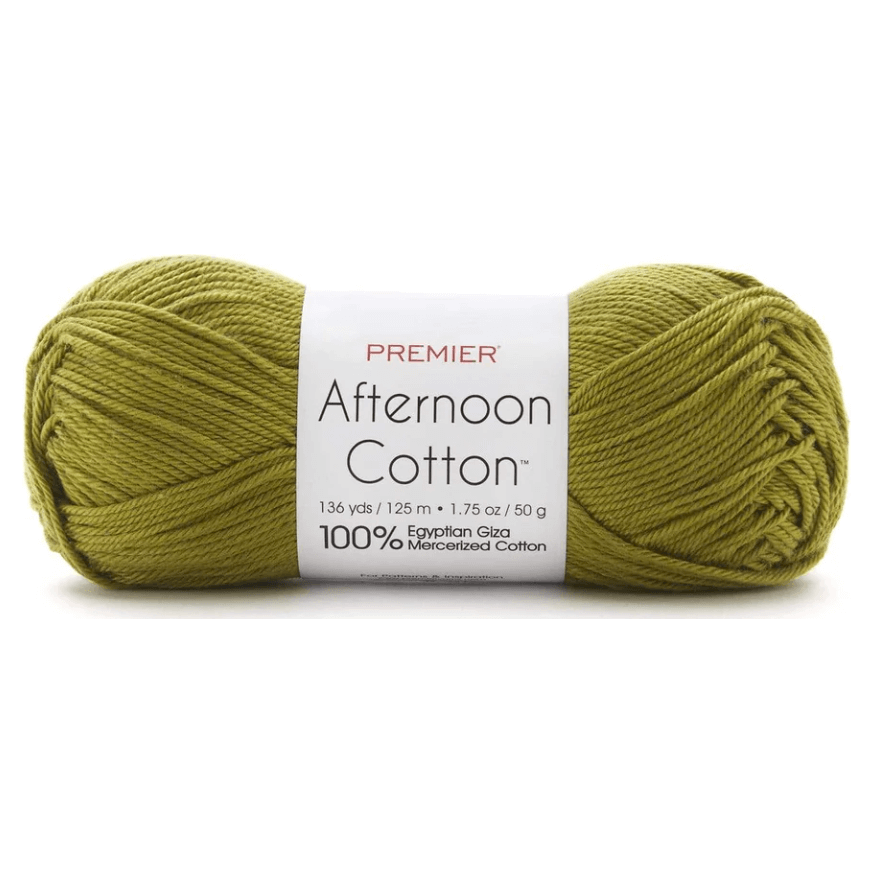 Premier Afternoon Cotton Yarn Sold As A Pack Of 3