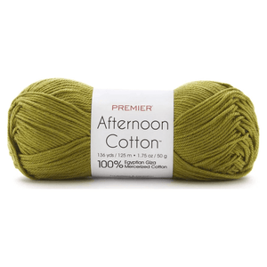 Premier Afternoon Cotton Yarn Sold As A Pack Of 3