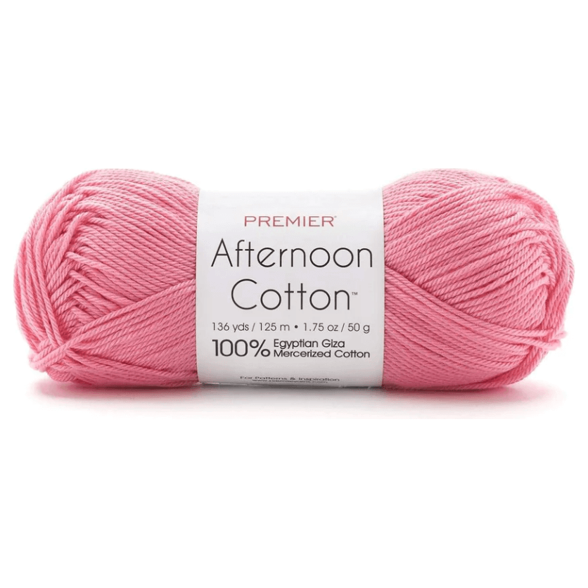 Premier Afternoon Cotton Yarn Sold As A Pack Of 3