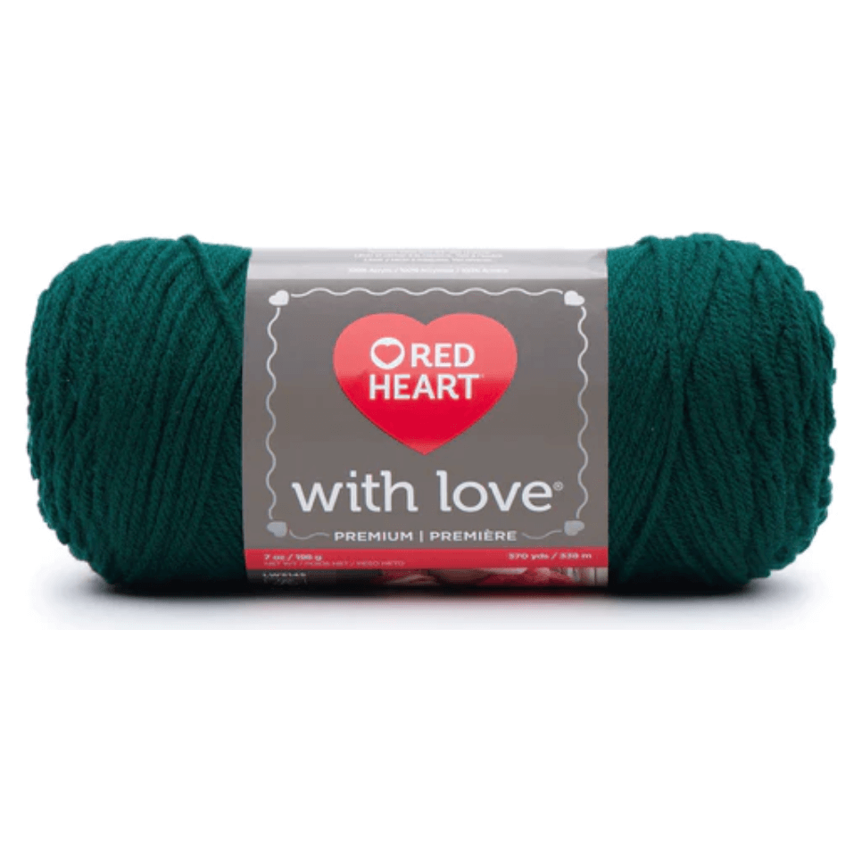 Red Heart With Love Yarn Sold As A Pack Of 3 - CRAFT2U