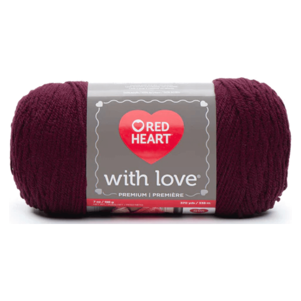 Red Heart With Love Yarn Sold As A Pack Of 3