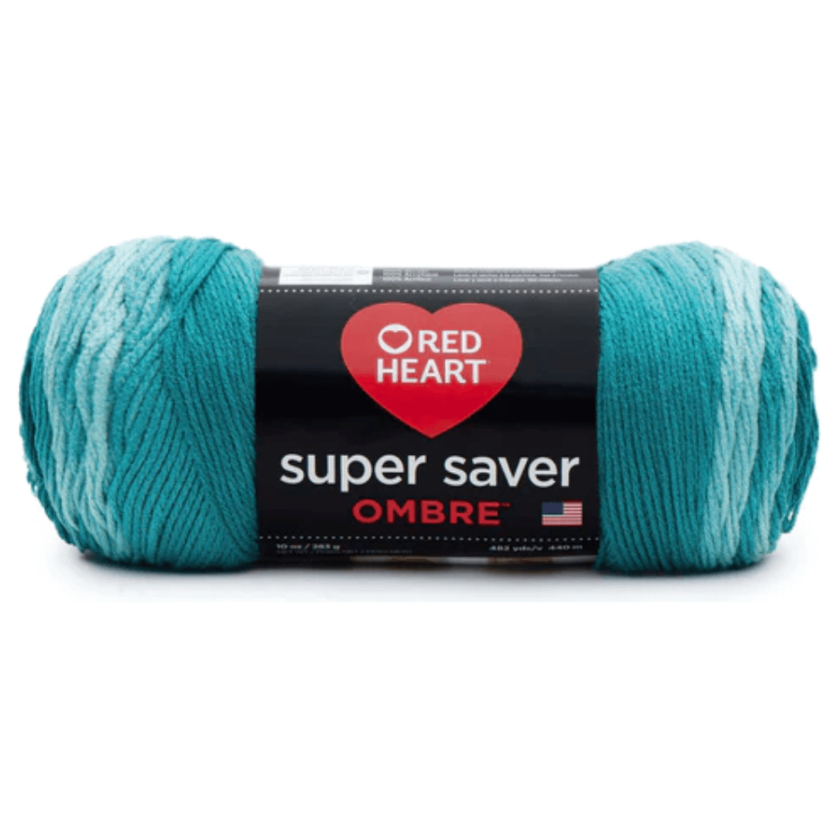 Red Heart Super Saver Ombre Yarn Sold As A Pack Of 2 - CRAFT2U