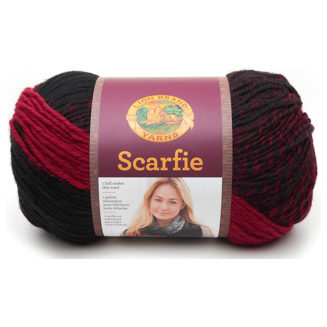 Lion Brand Scarfie Yarn Sold As A Pack Of 3