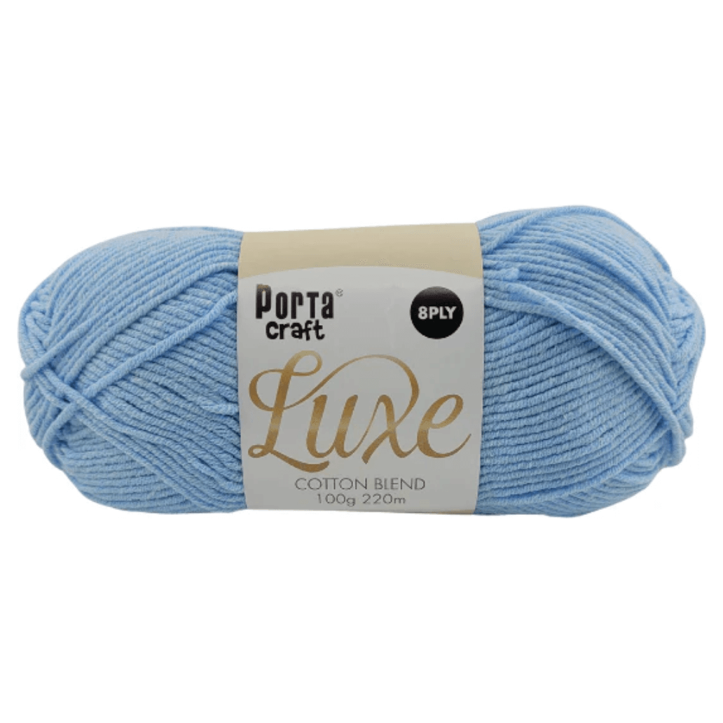 Portacraft Luxe Cotton Blend Yarn 8ply 100g