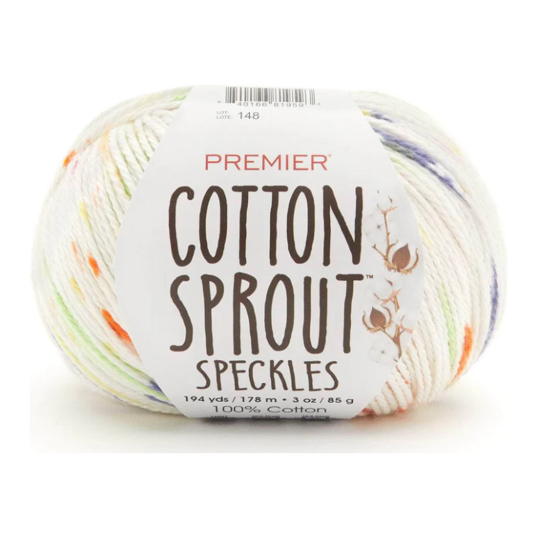 Premier Cotton Sprout Speckles Yarn Sold As A 3 Pack