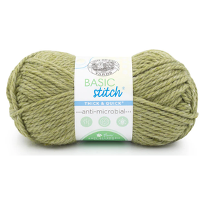 Lion Brand Basic Stitch Antimicrobial Thick & Quick Yarn Sold As A 3 Pack