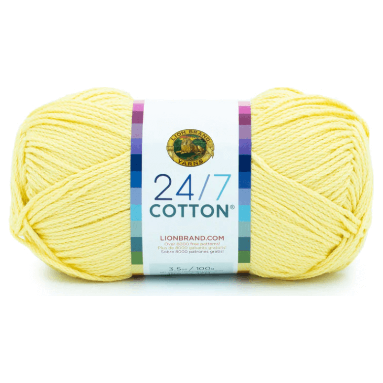 Lion Brand 24/7 Cotton Yarn Sold As A 3 pack