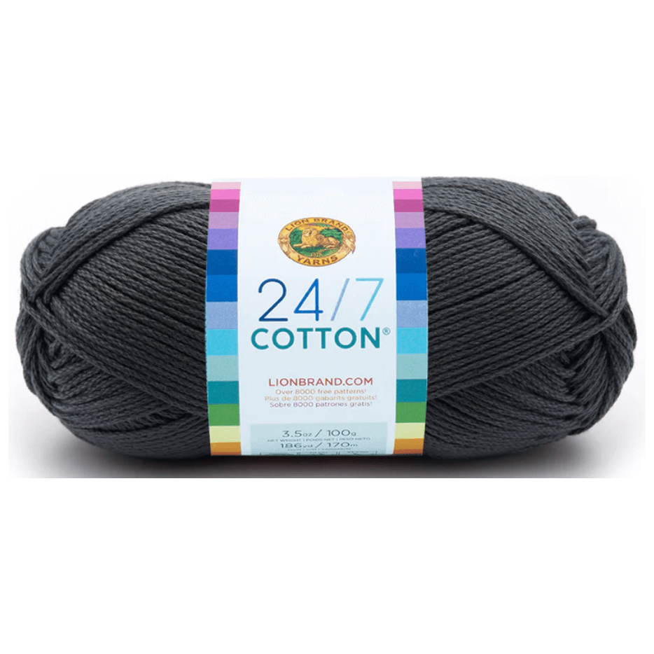 Lion Brand 24/7 Cotton Yarn Sold As A 3 pack