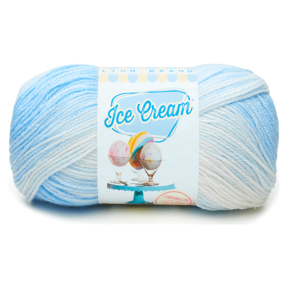 Lion Brand Ice Cream Yarn Sold As A 3 Pack