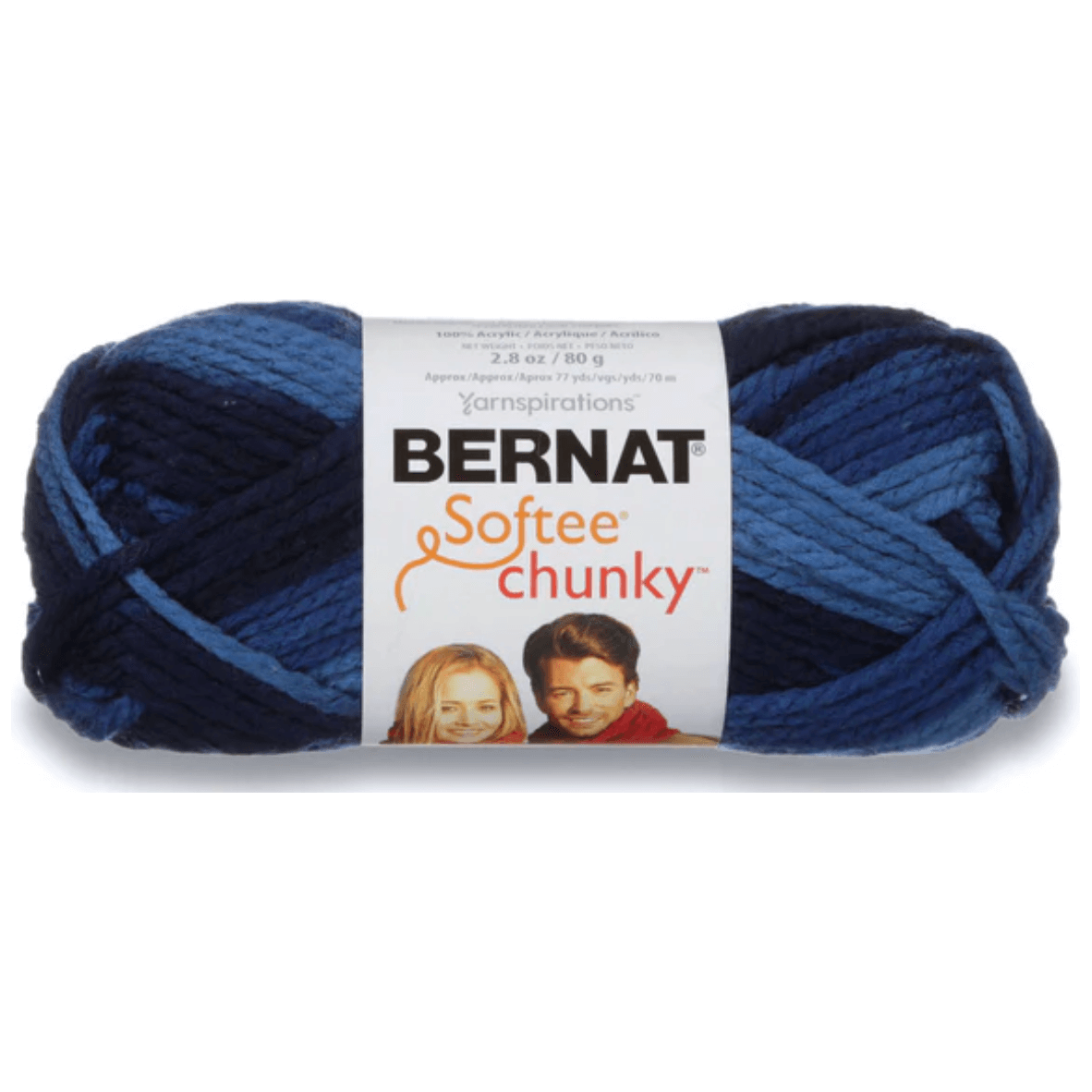 Bernat Softee Chunky Ombre Yarn Sold As A 3 Pack CRAFT2U