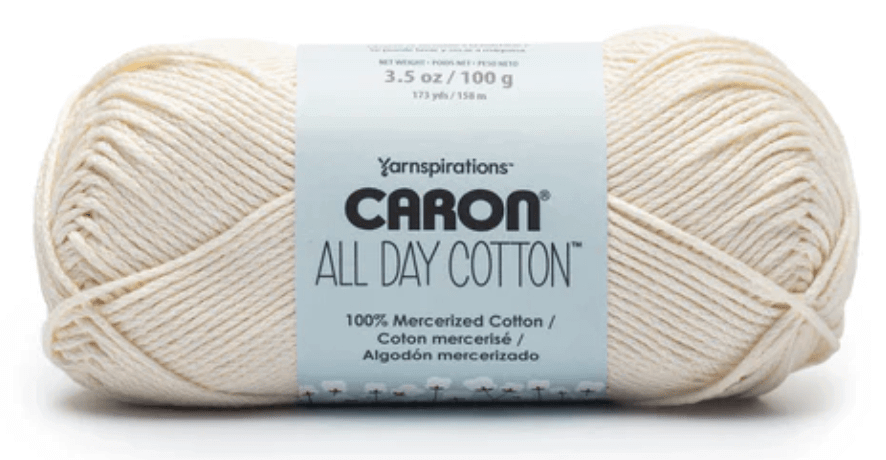 Caron All Day Cotton Yarn 100G Sold As A 3 Pack