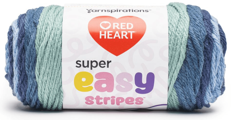 Red Heart Super Easy Stripes Yarn Sold As A 3 Pack