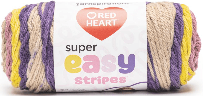 Red Heart Super Easy Stripes Yarn Sold As A 3 Pack