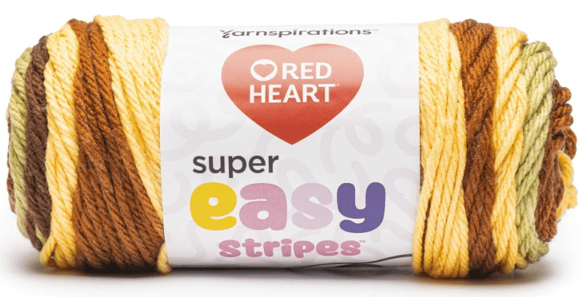 Red Heart Super Easy Stripes Yarn Sold As A 3 Pack