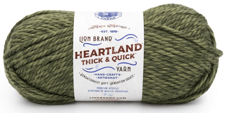 Lion Brand Heartland Thick & Quick Yarn Sold As A 3 Pack