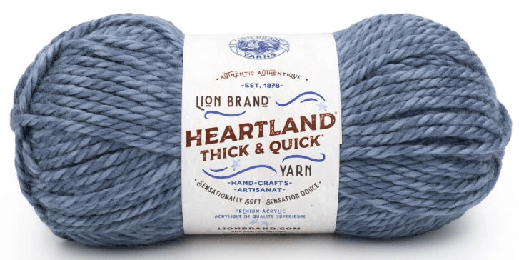 Lion Brand Heartland Thick & Quick Yarn Sold As A 3 Pack