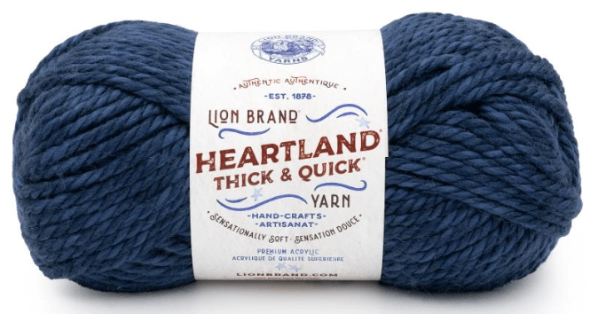 Lion Brand Heartland Thick & Quick Yarn Sold As A 3 Pack