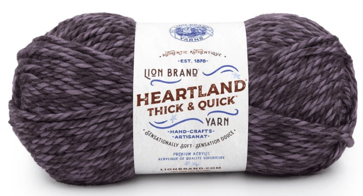 Lion Brand Heartland Thick & Quick Yarn Sold As A 3 Pack