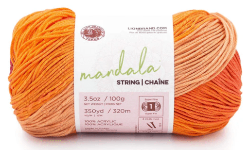 Lion Brand Mandala String Yarn Sold As A  3 Pack