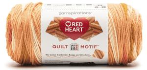Red Heart All In One Quilt Motif Yarn Sold As A Pack Of 3