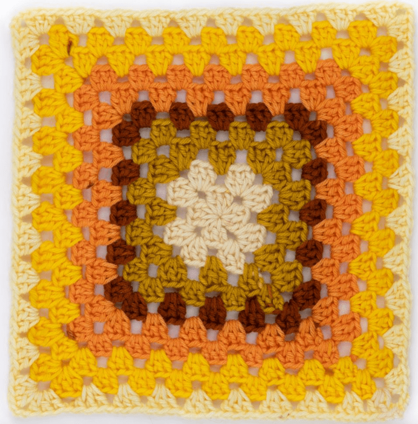 Red Heart All In One Granny Square Grande Yarn Sold As A Pack Of 3